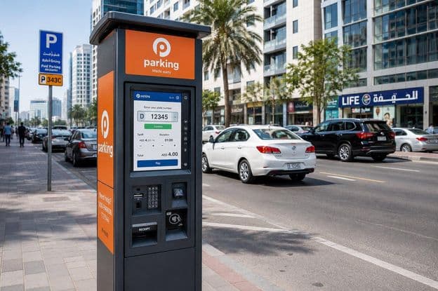 Dubai intelligens parkolási rendszer