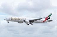 Egy Emirates Boeing 777-31HER repülőgépe